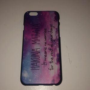 iPhone 6 Hakuna Matata case